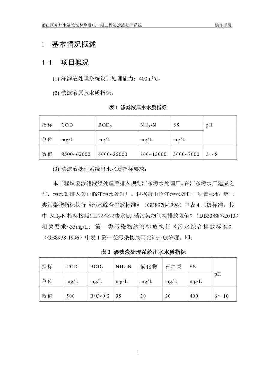 渗滤液处理系统操作规程1230_第5页