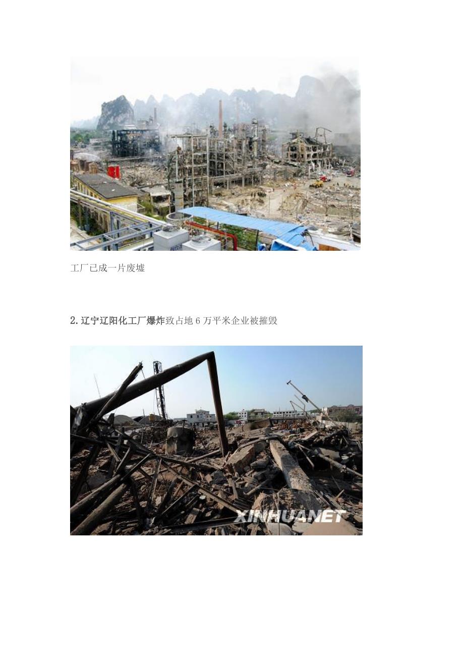 中国近期化工厂爆炸事故_第2页