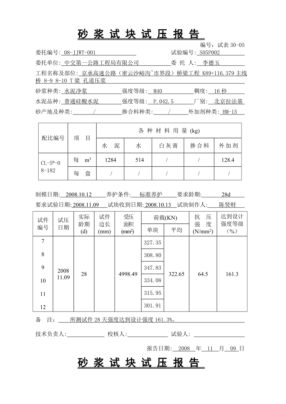 水泥净浆强度报告_第2页