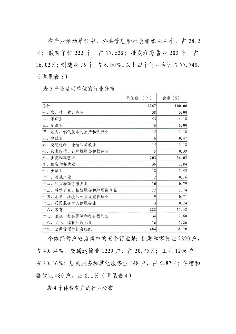 天祝藏族自治县第一次全国经济普查主要数据公报_第4页