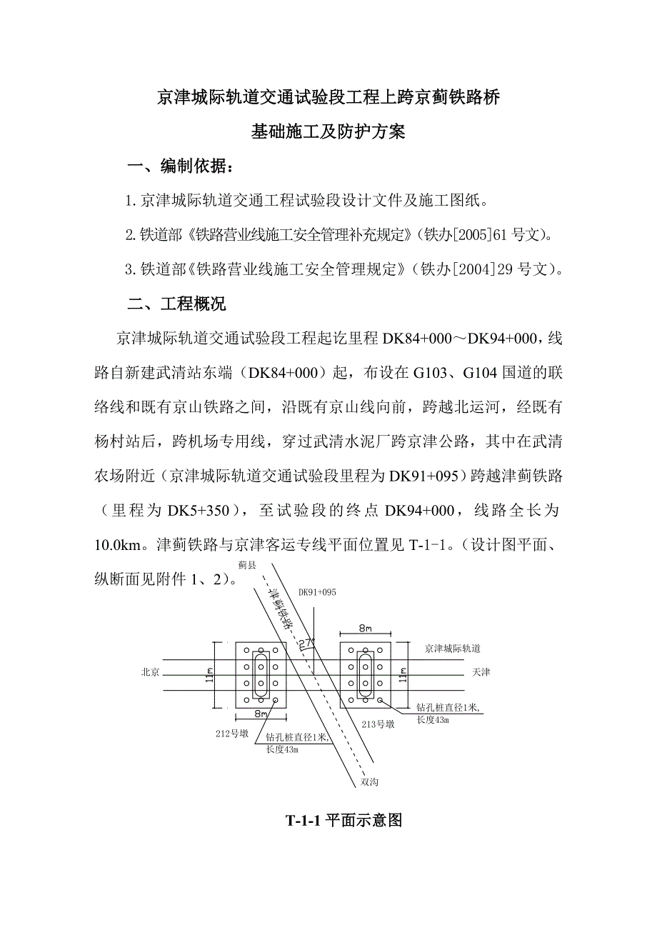 跨京津铁路施工方案_第1页