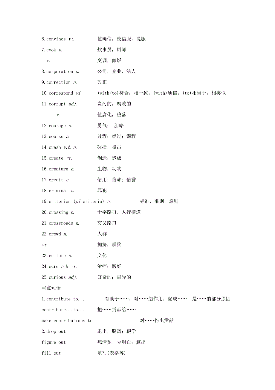 2022高考英语 词汇（8）练习（含解析）_第2页