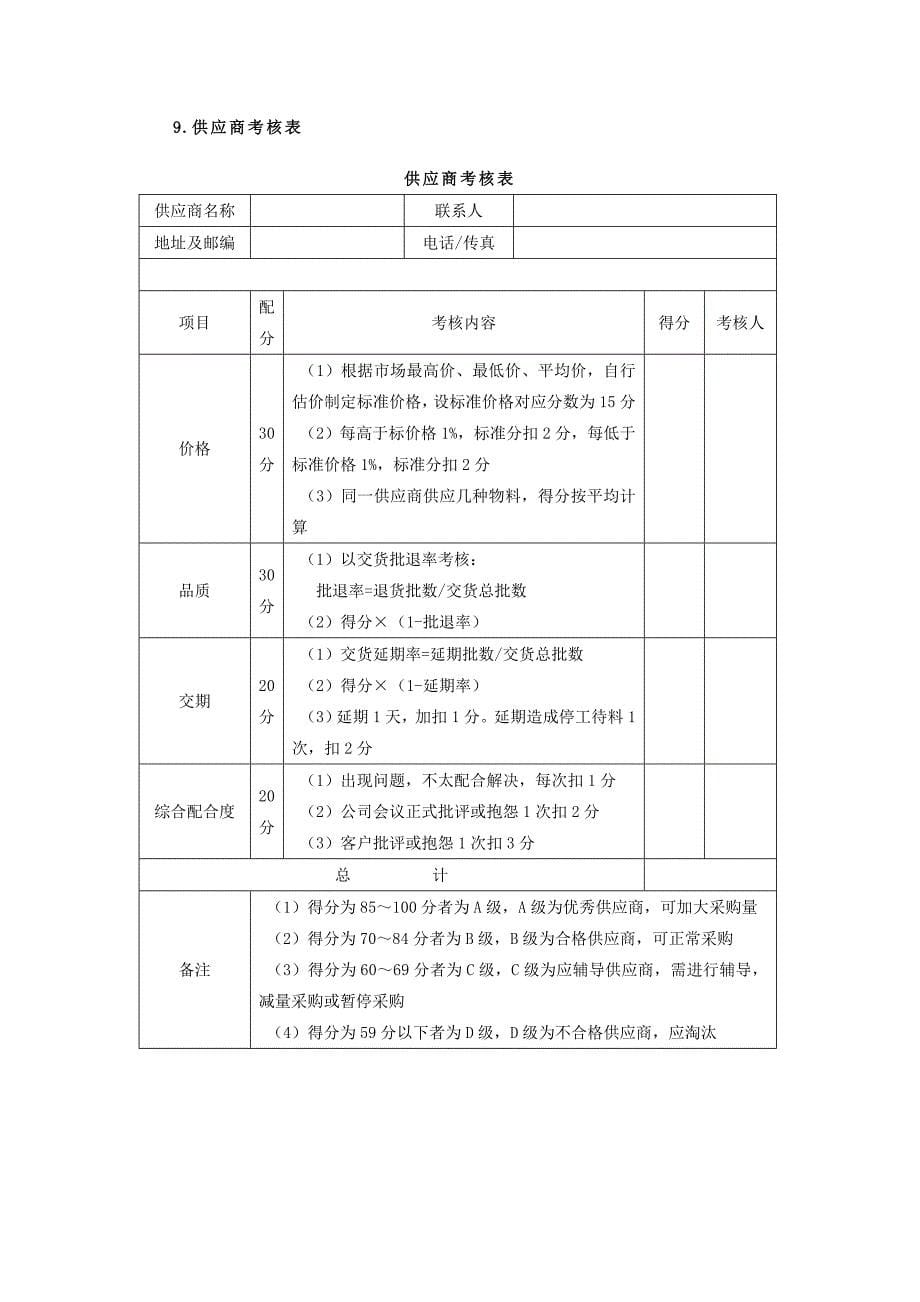 供应商管理表格(可用).doc_第5页