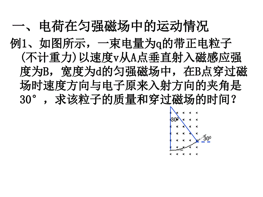 电荷在磁场中运动情况的研究_第3页