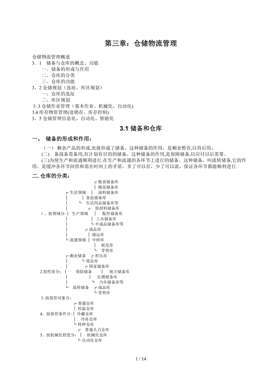 第六章仓储管理_第1页