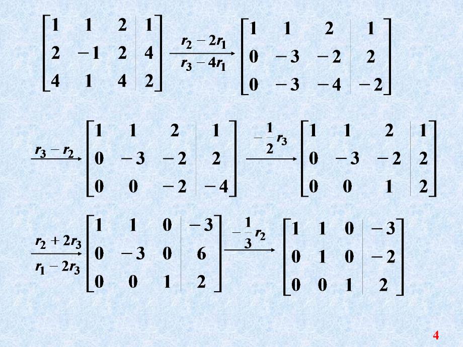 第3章课件线性代数矩阵的初等变换与线性方程组_第4页