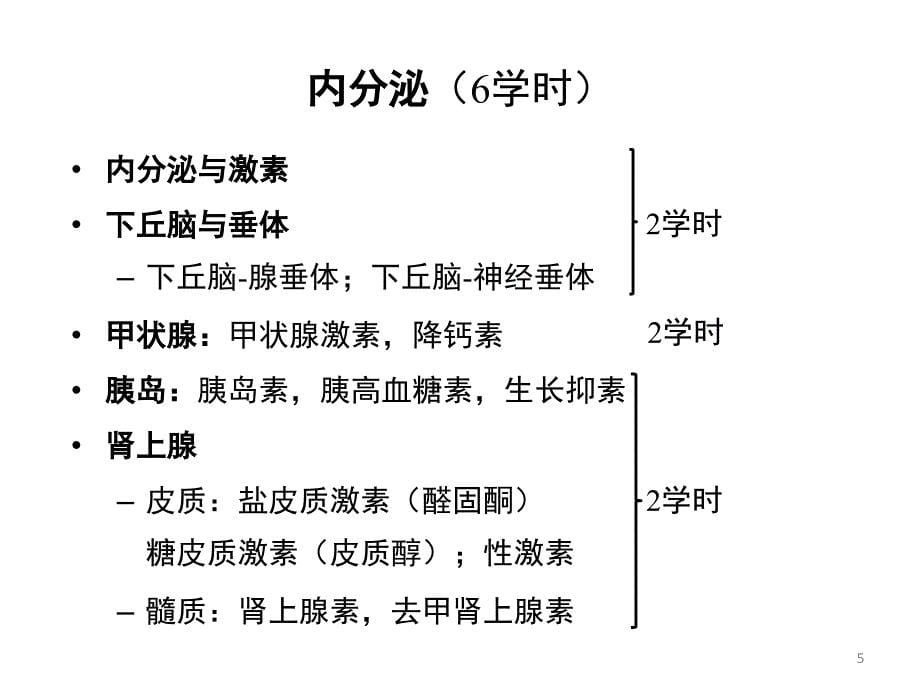 生理学课件 10章 内分泌 临床医学 人卫第八版_第5页