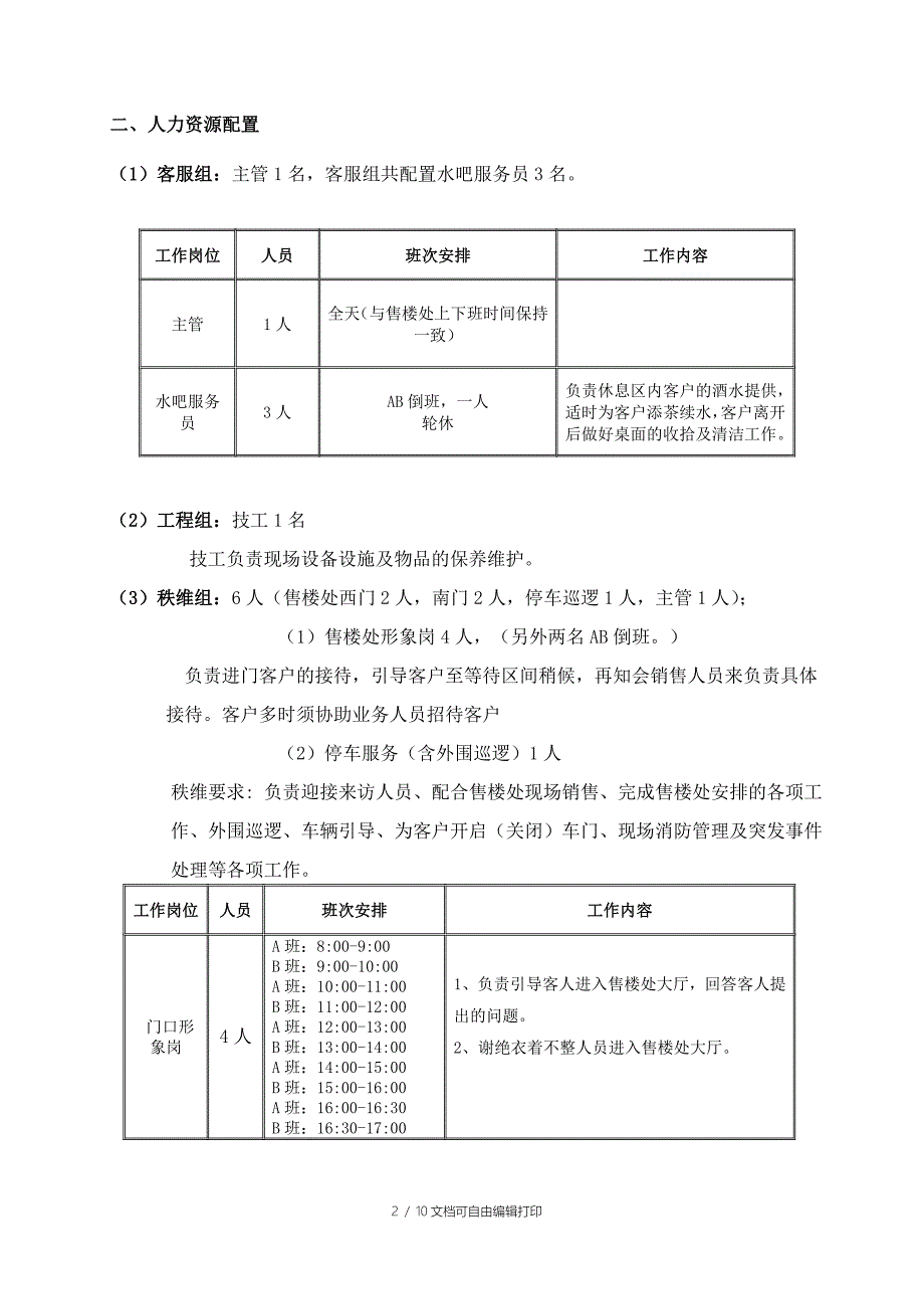 售楼处管理方案_第2页