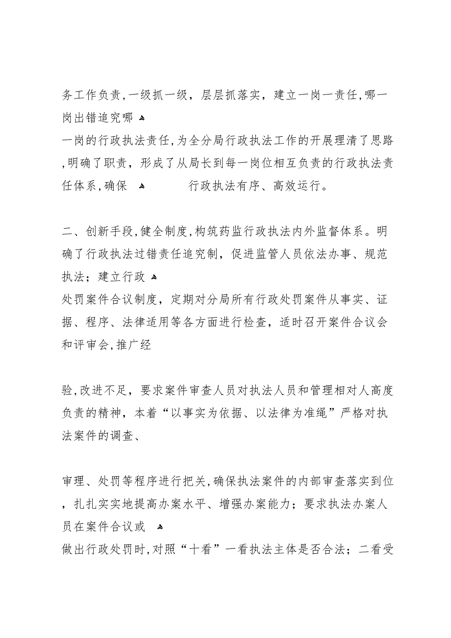 年终药监局行政执法工作总结_第2页