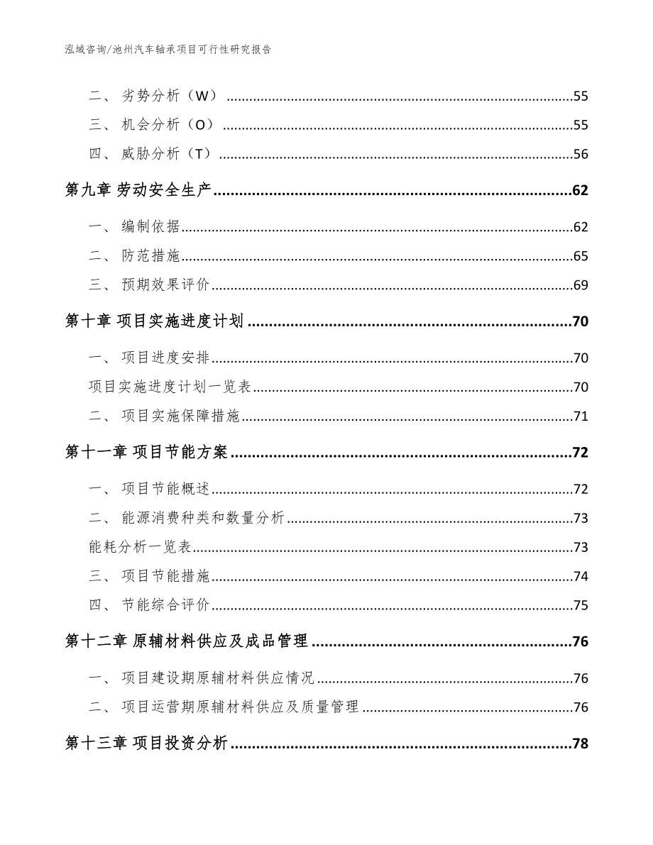 池州汽车轴承项目可行性研究报告【模板】_第4页