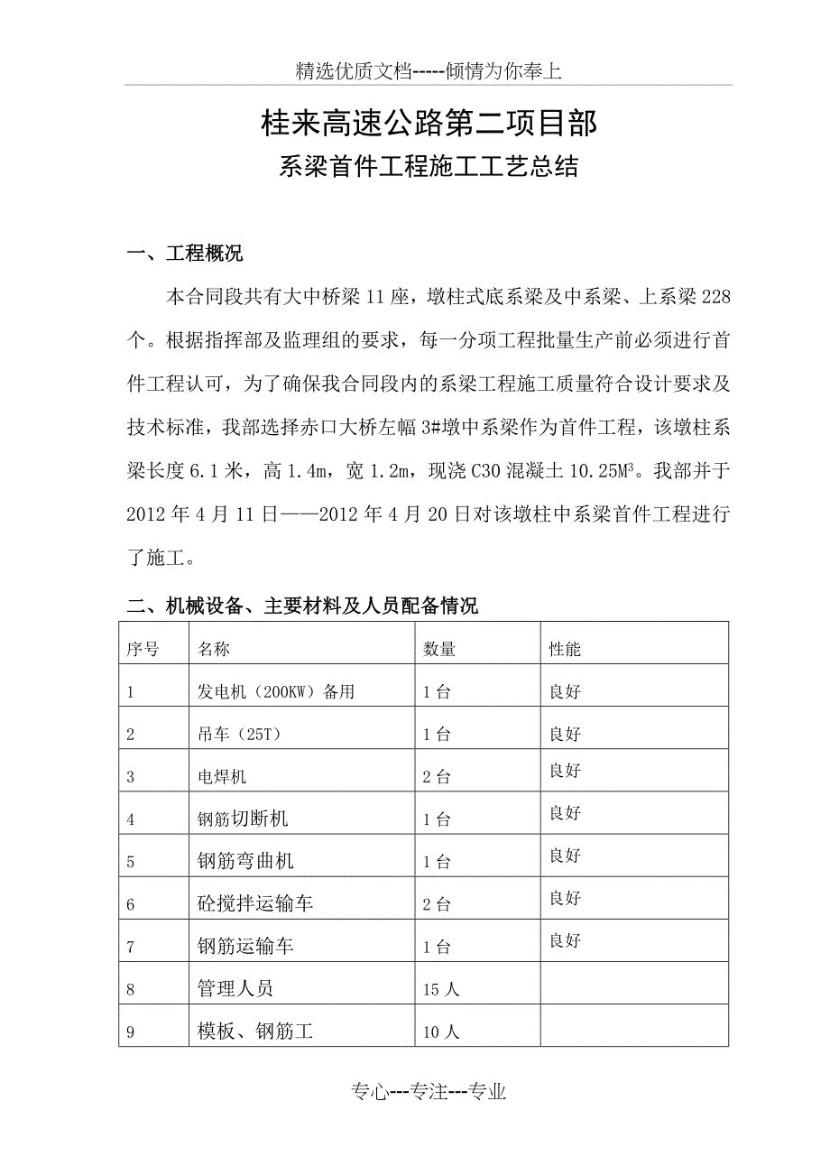 系梁首件工程施工总结_第2页