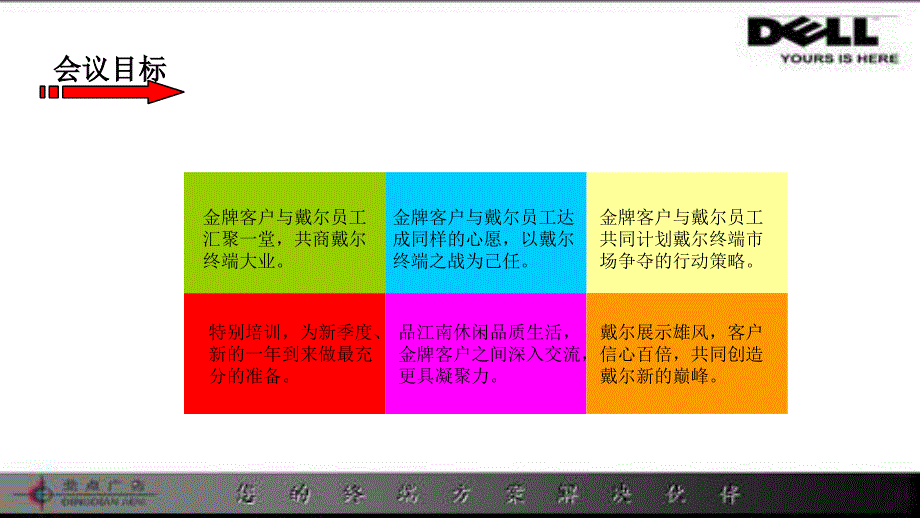 戴尔全国金牌客户经销商代理商员工大会会议方案活动策划_第4页