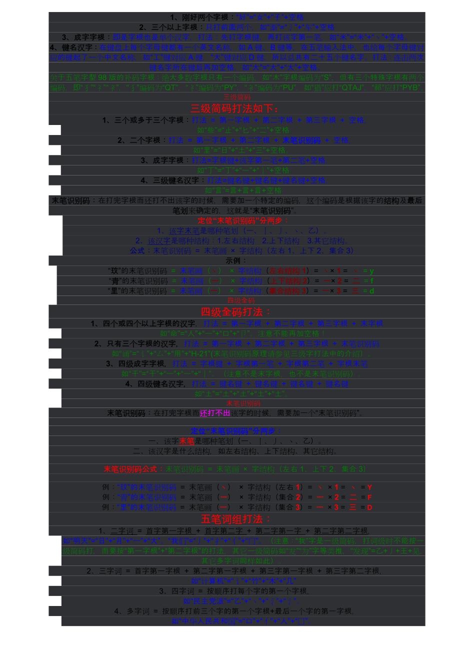 最简单的学习五笔打字的方法.doc_第2页