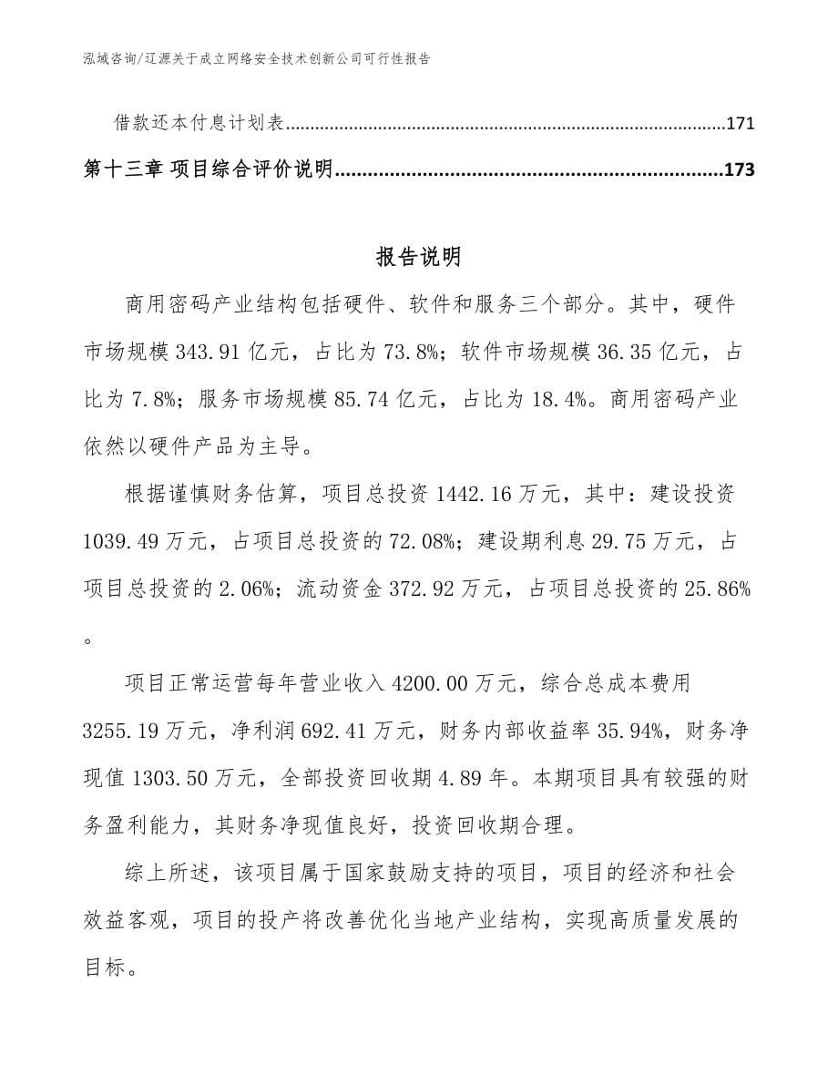 辽源关于成立网络安全技术创新公司可行性报告（参考范文）_第5页