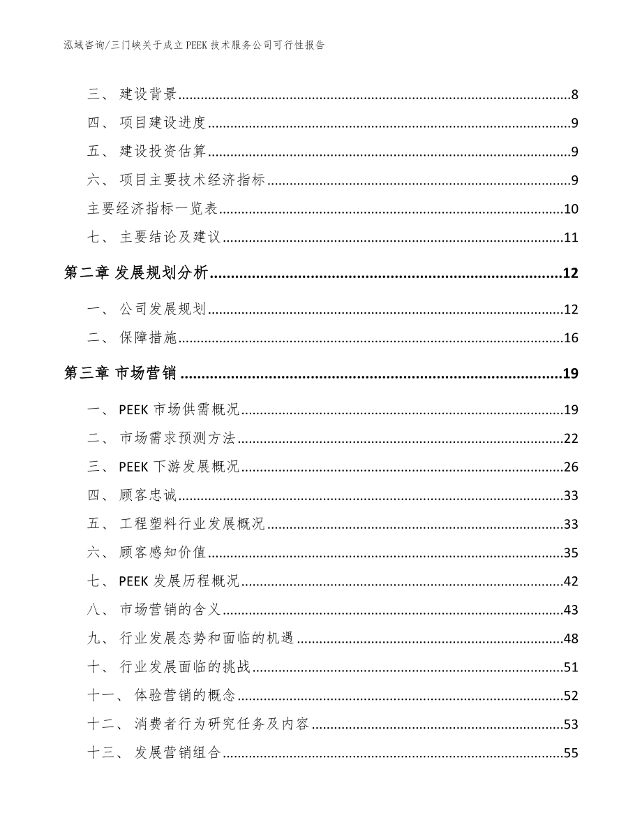 三门峡关于成立PEEK技术服务公司可行性报告_第3页