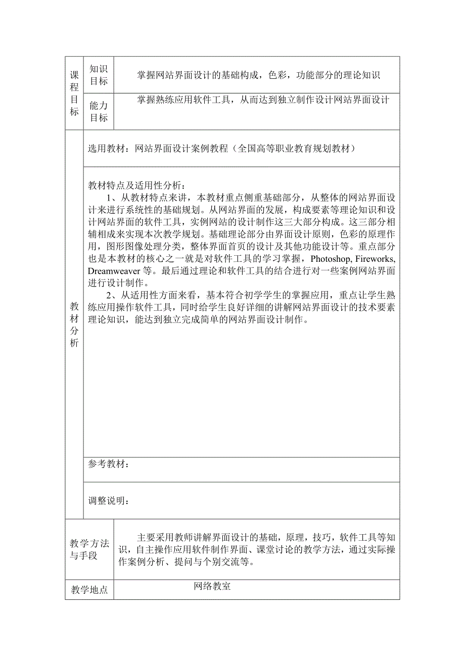 网站界面设计教案详解_第2页