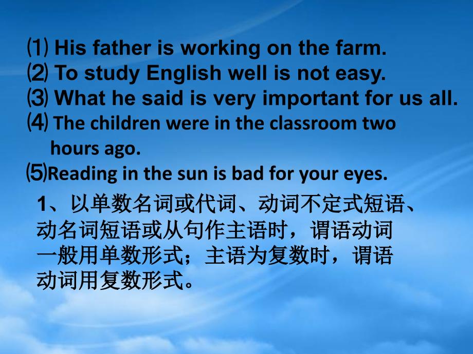 高考英语 语法主谓一致课件 外研_第3页