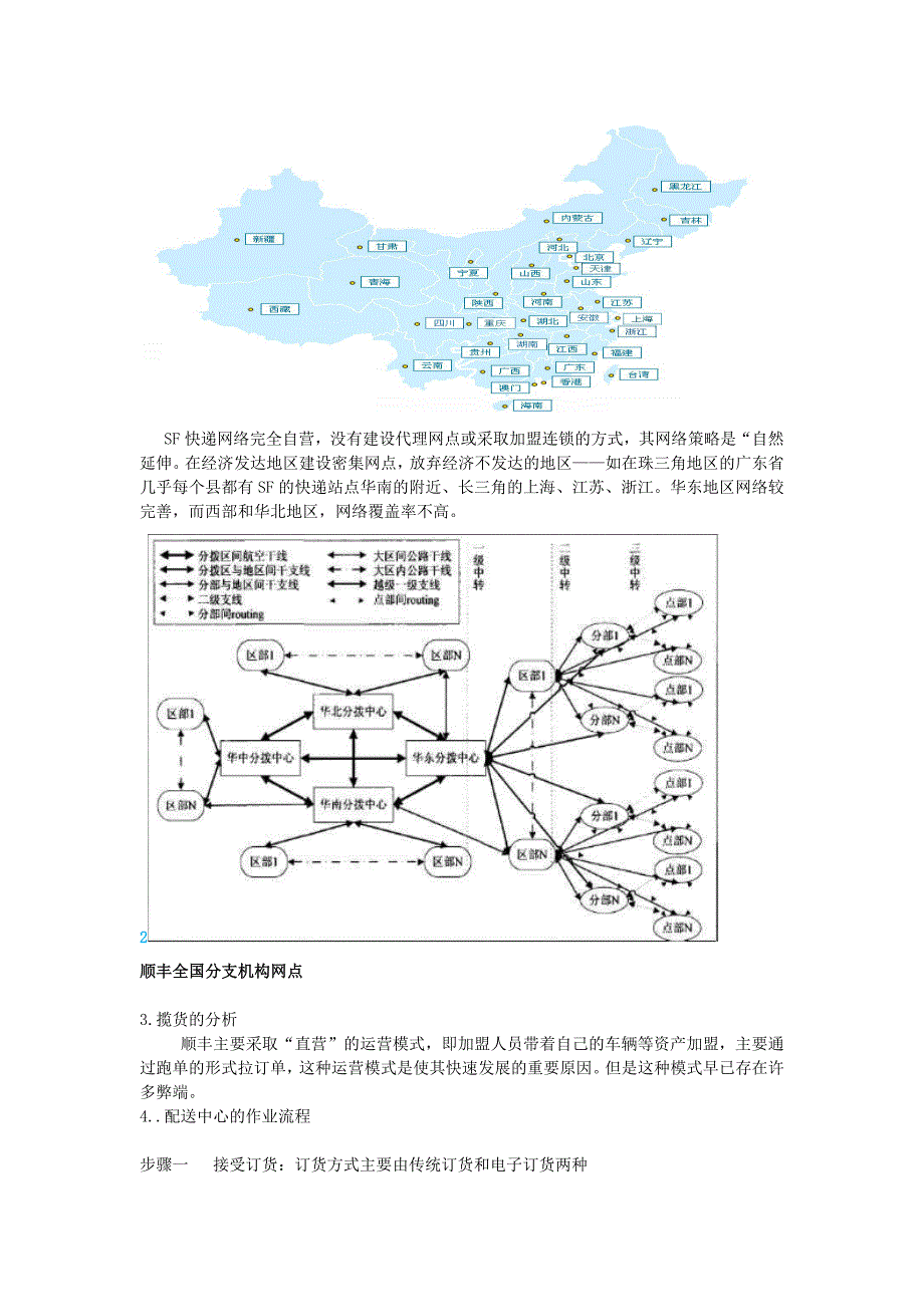 顺丰快递物流方案设计_第2页