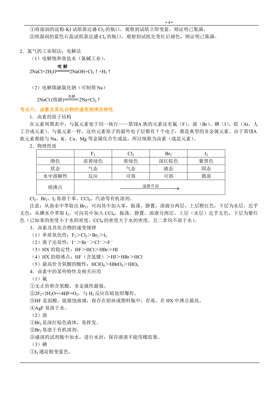 高考总复习氯_第4页