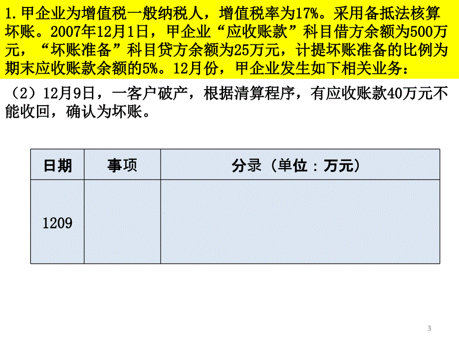 财务会计作业及作业讲解_第3页