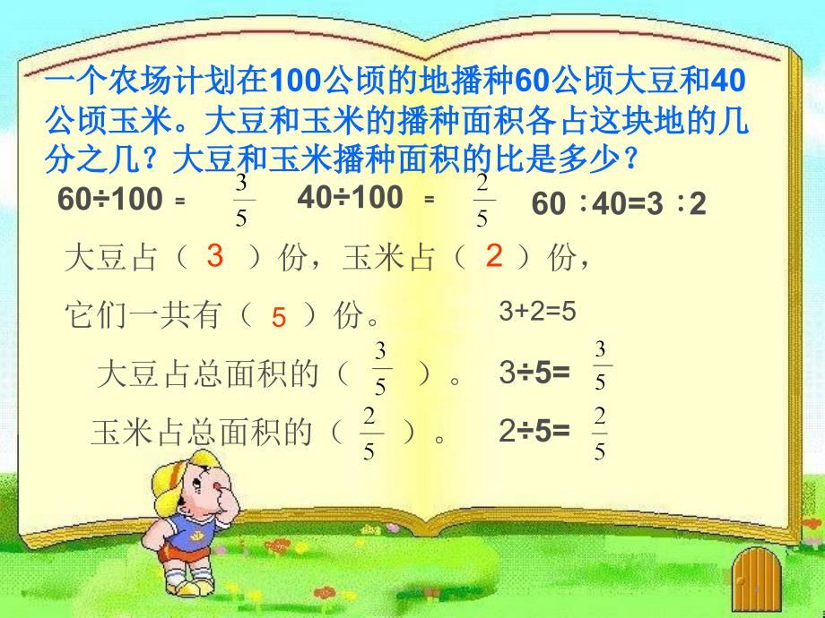 冀教版六年级数学上册按比例分配谷风教学_第4页