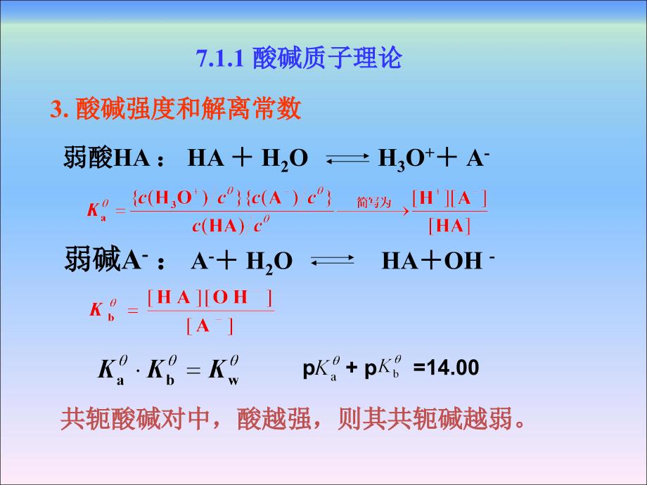 无机及分析化学第7章之酸碱平衡_第4页