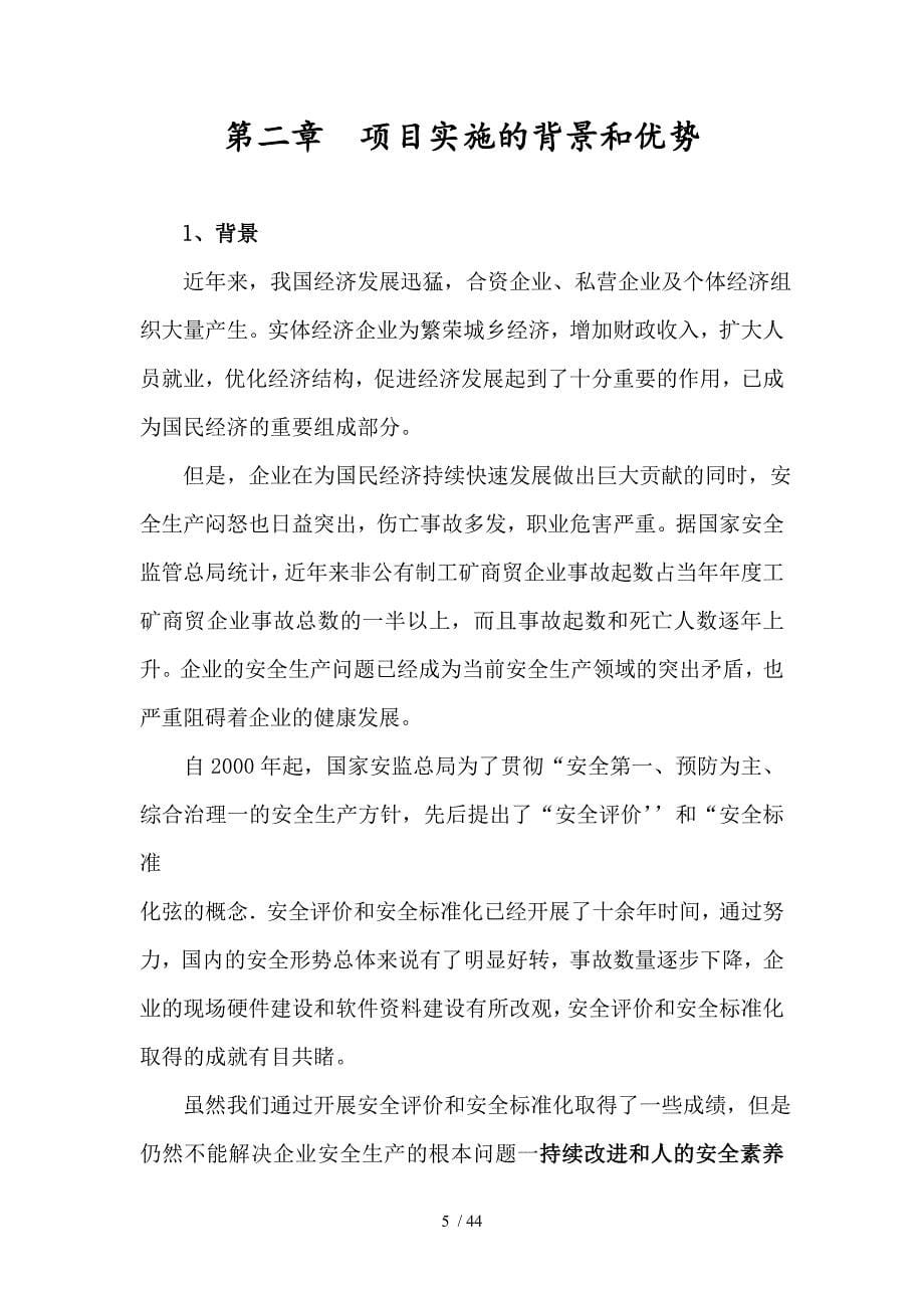 企业安全生产托管服务计划书.doc_第5页