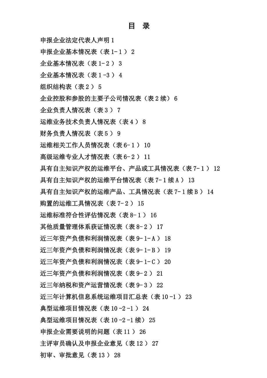 计算机信息系统集成企业运营保护能力认定申报表_第3页