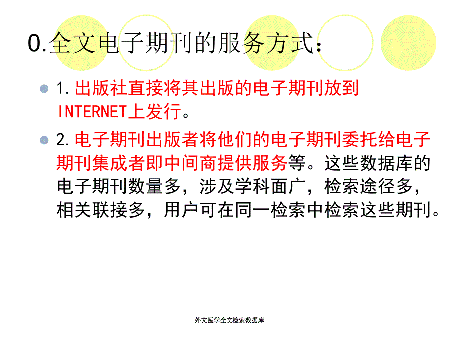 外文医学全文检索数据库课件_第3页