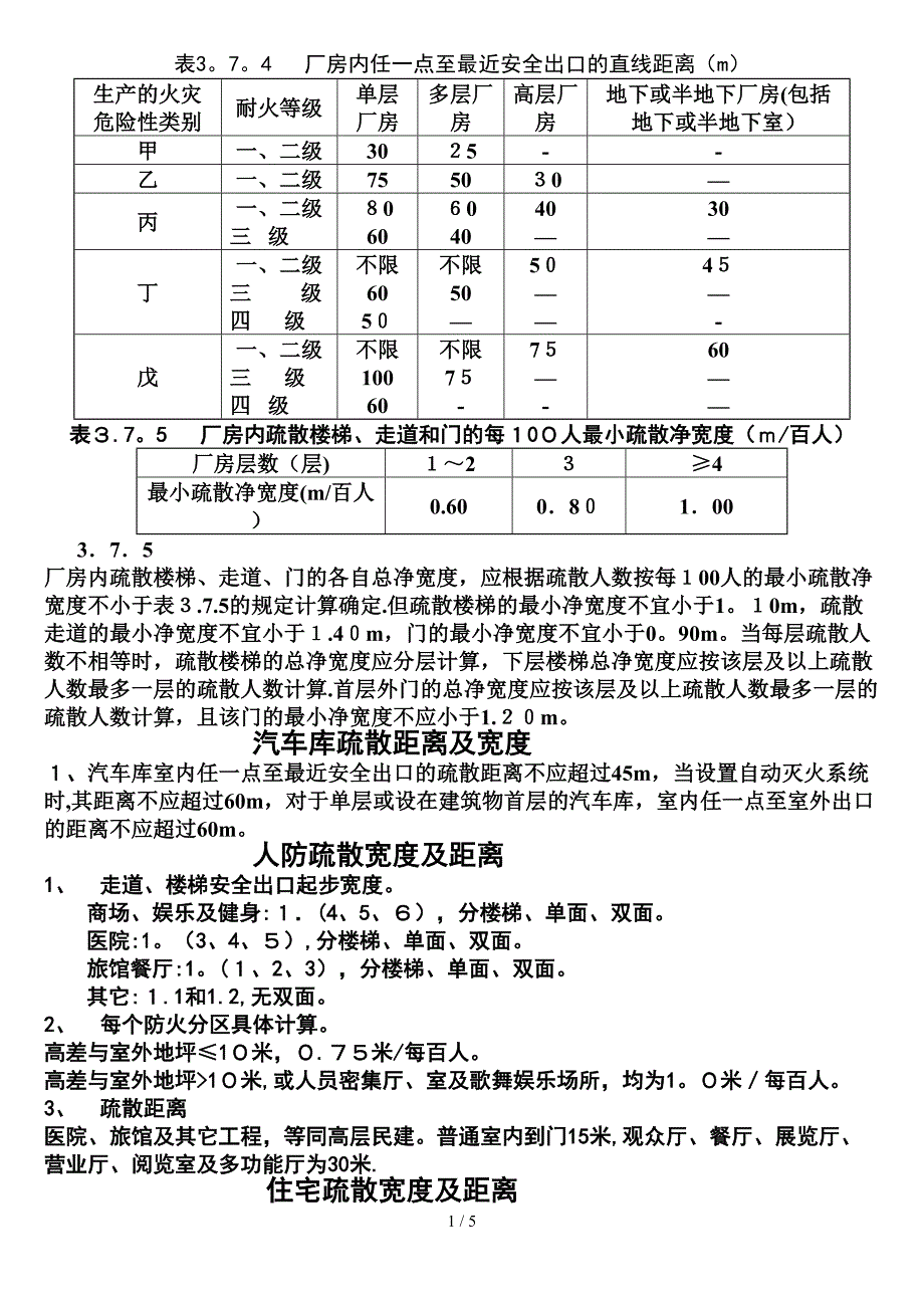 2016-注册消防工程师-疏散距离及宽度完结篇_第1页