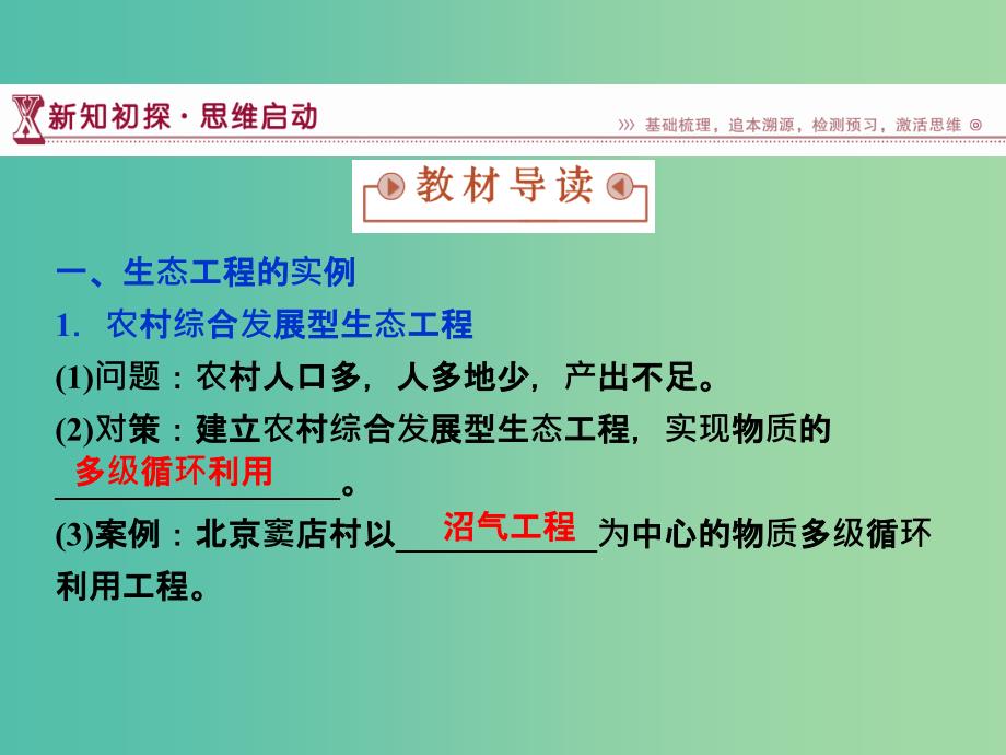 高中生物 专题5.2 生态工程的实例和发展前景课件 新人教版选修3.ppt_第3页