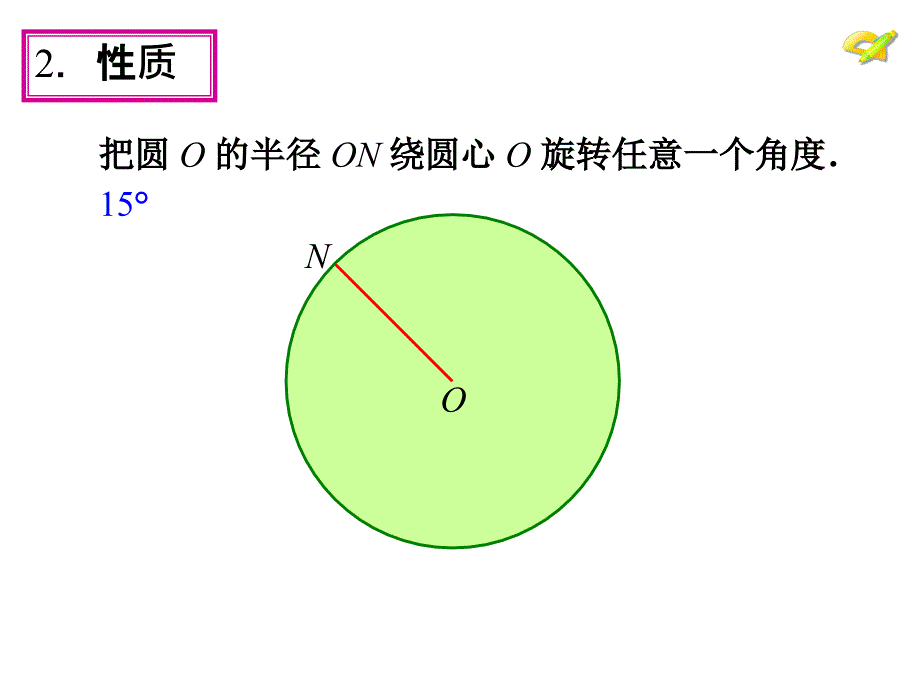 弧弦圆心角汇报课_第3页