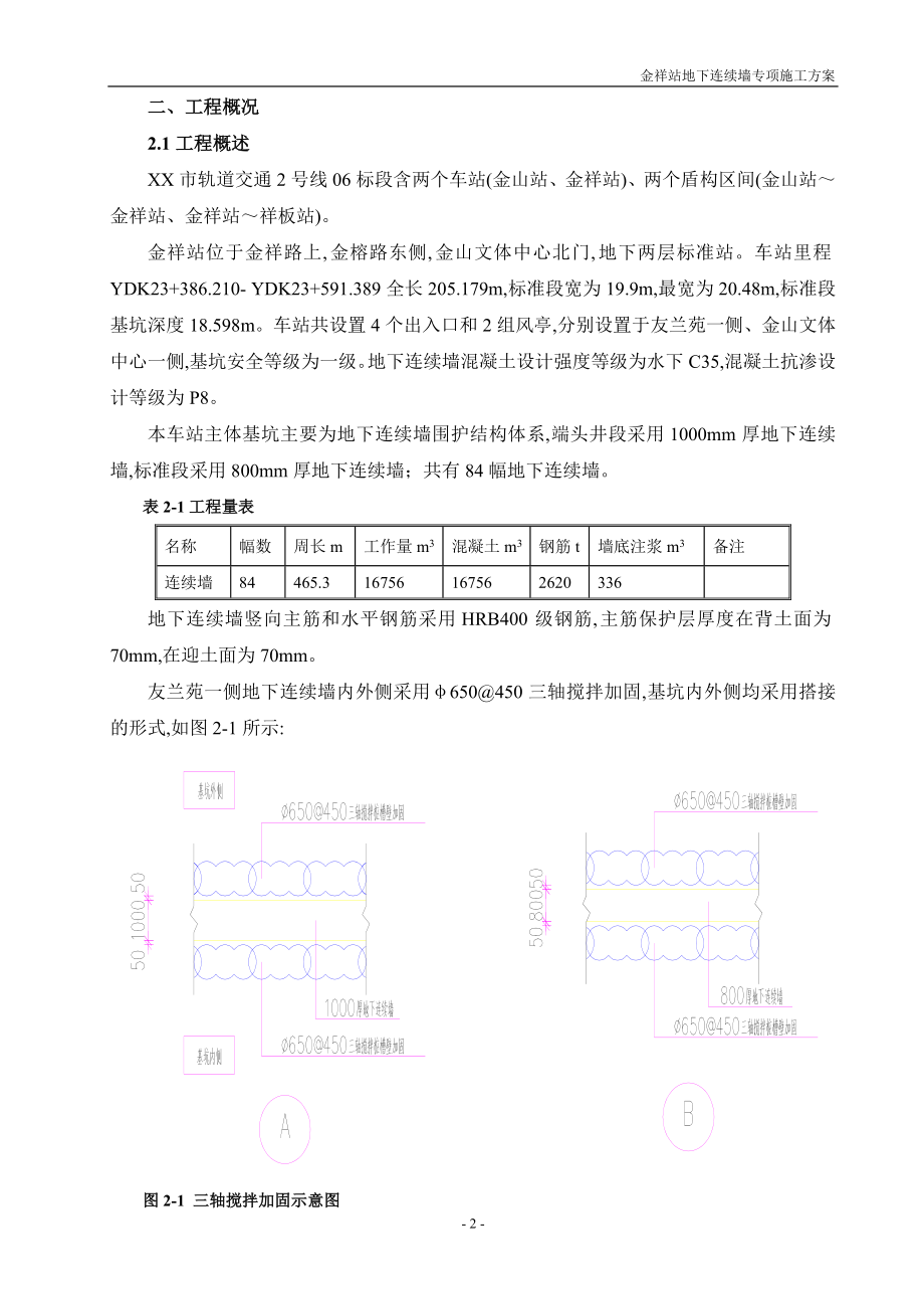 地下连续墙施工方案最终版Word范本_第4页