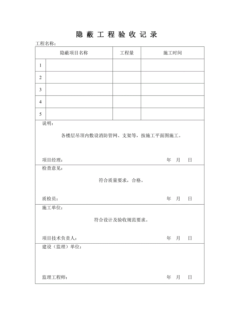 消防报警设备调试记录_第1页