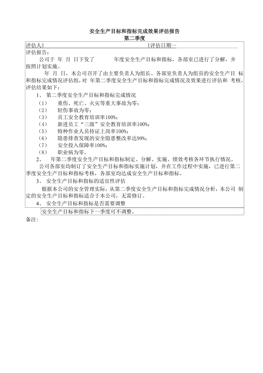 公司安全生产评估报告_第2页