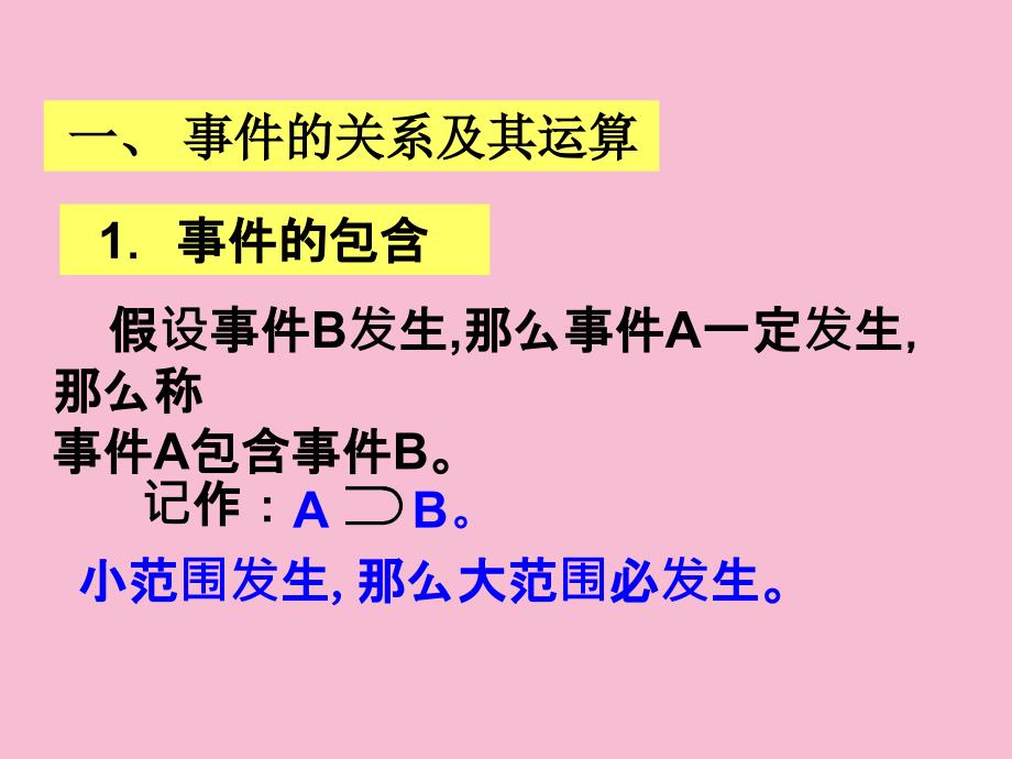 高二理概率的加法公式教案ppt课件_第2页