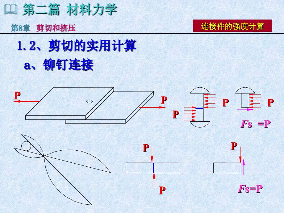 材料力学：第八章剪切和挤压_第4页