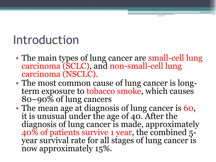 Treatment of Lung Cancer(肺癌的治疗方法)_课件_第4页