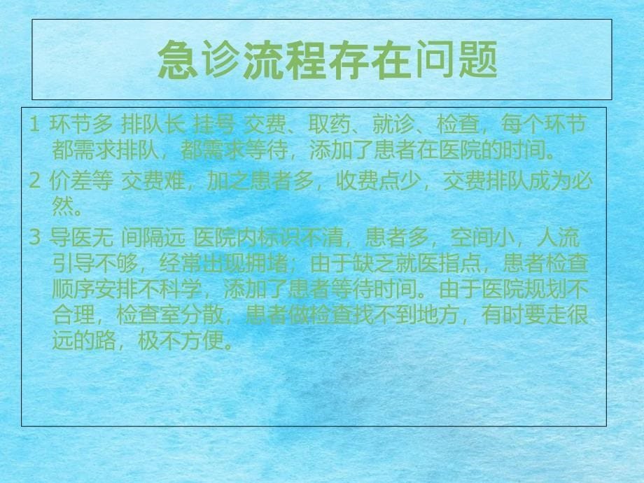 急诊患者处理流程ppt课件_第5页