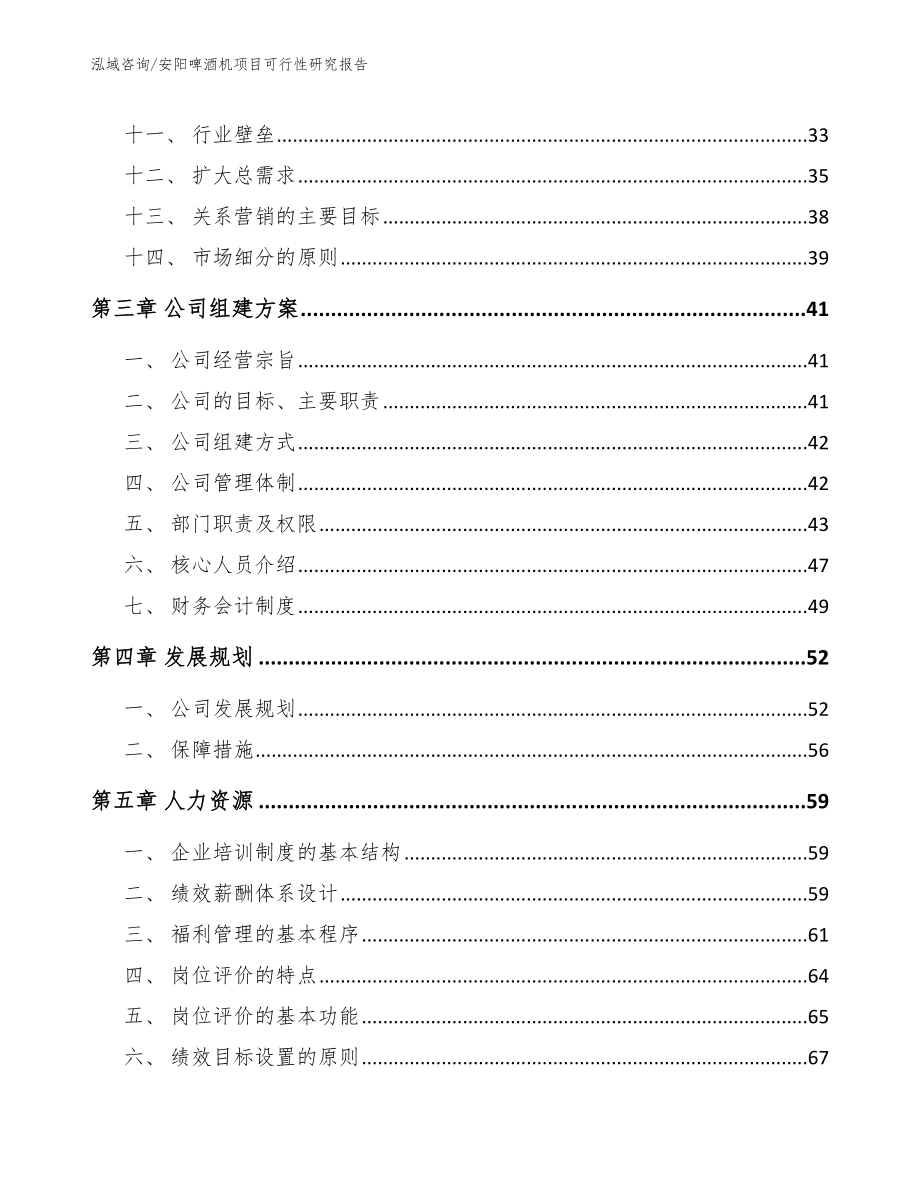 安阳啤酒机项目可行性研究报告（范文模板）_第2页