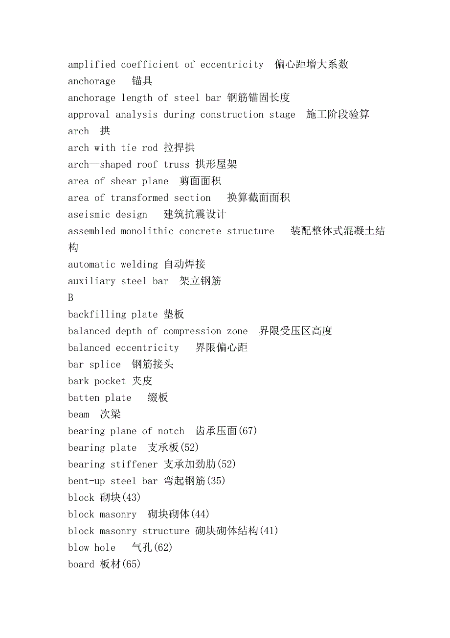 建筑专业英语词汇.doc_第2页