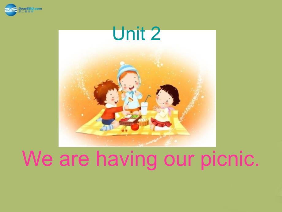 六年级英语下册 Unit 2 We are having our picnic课件2 外研版（一起）_第1页