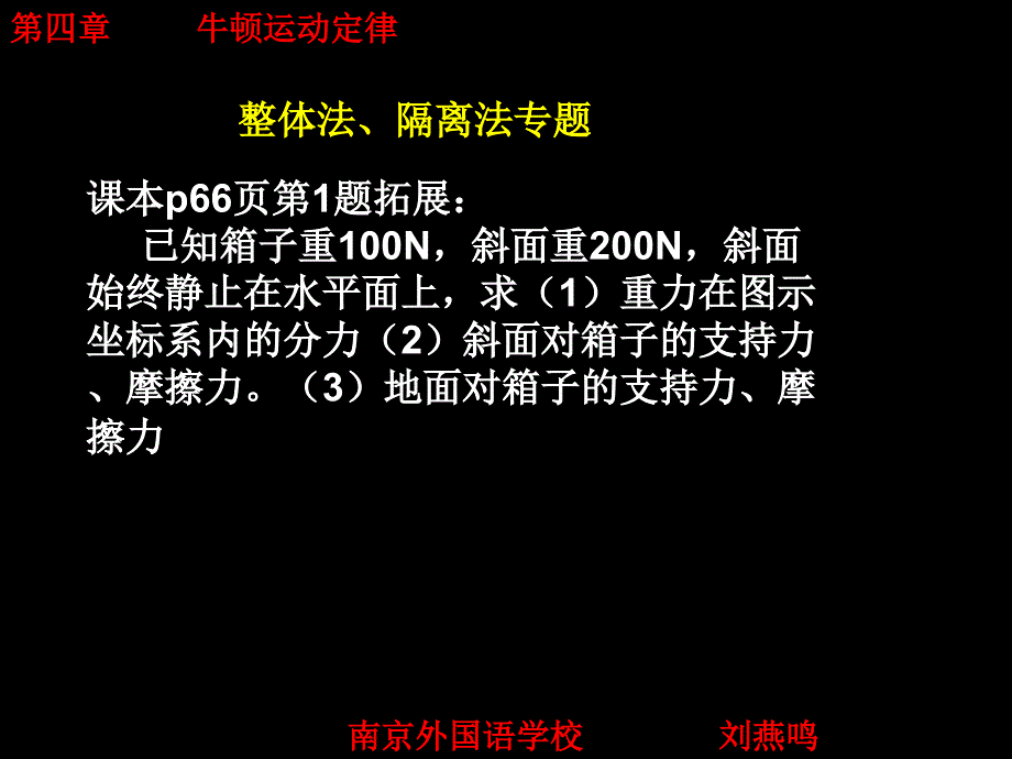 物理整体法隔离法专题_第1页