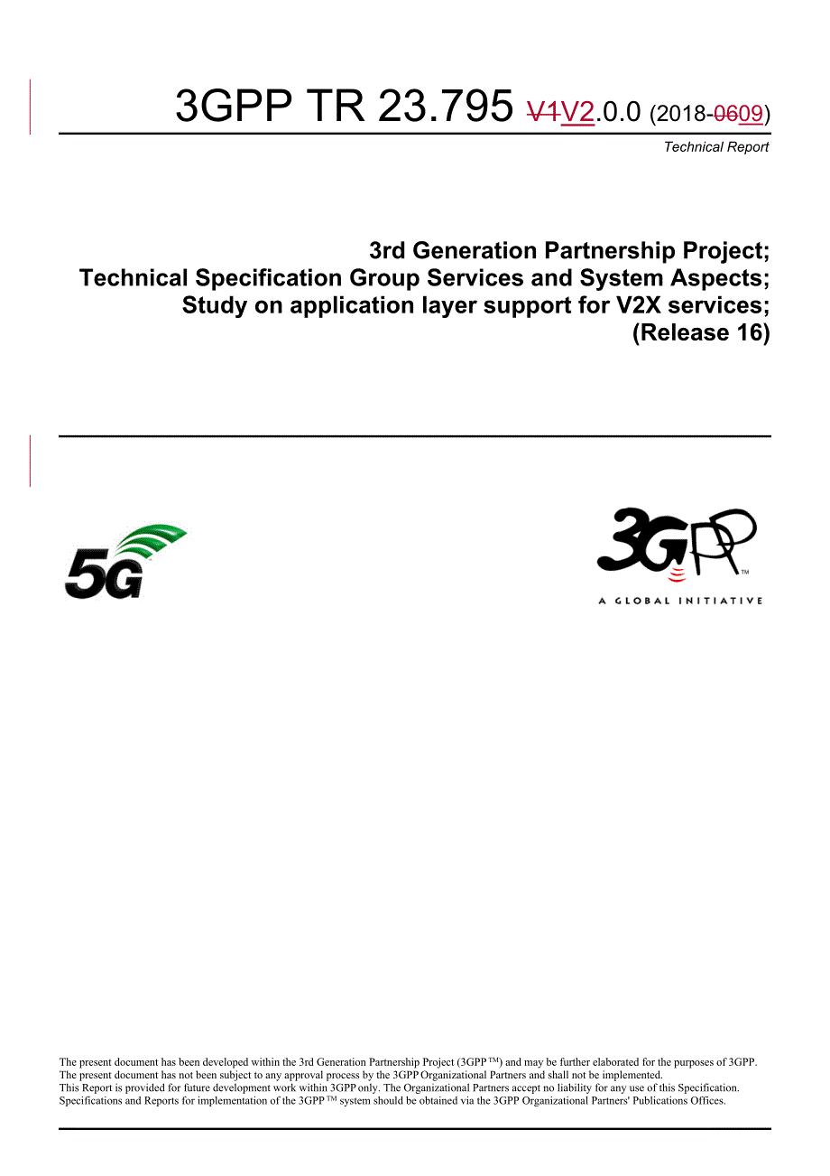 23795-200_rm Study on application layer support for V2X services;_第1页