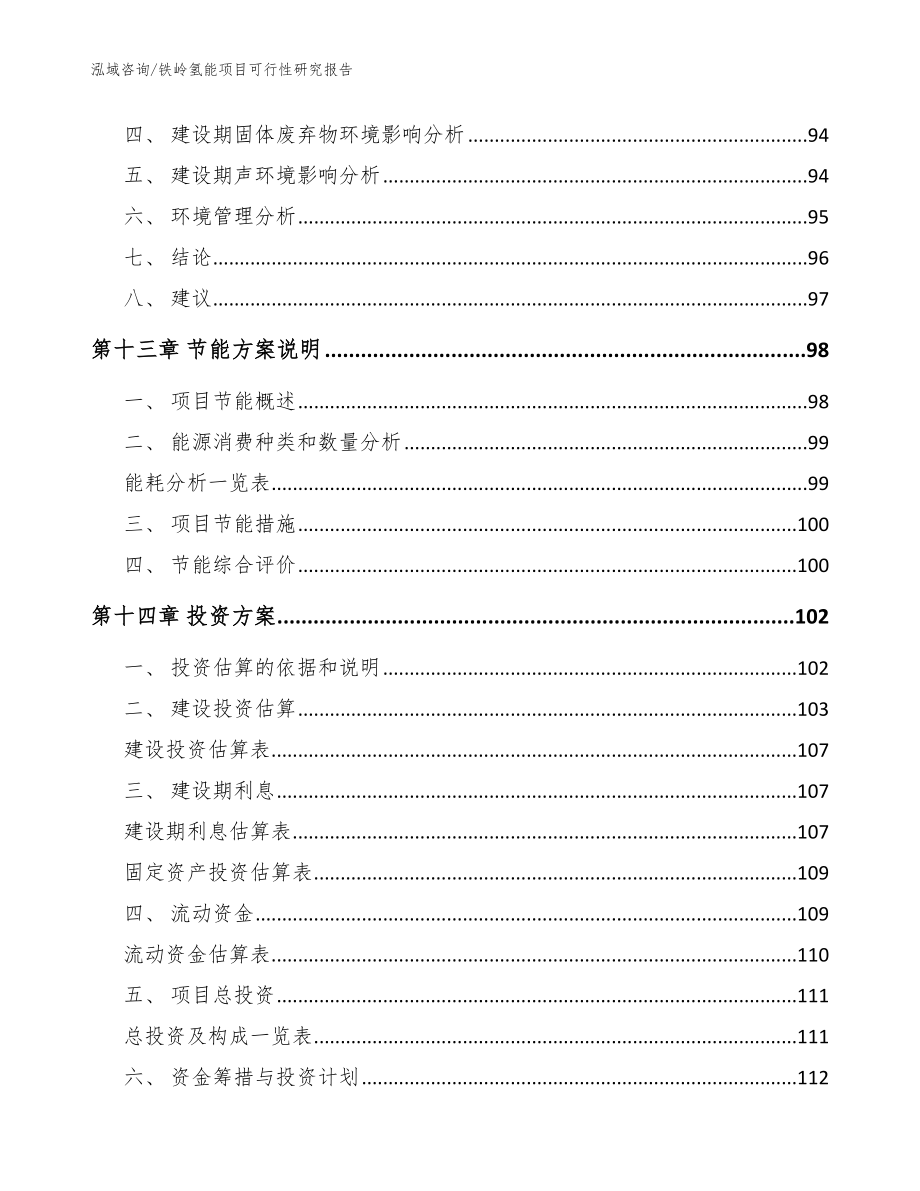 铁岭氢能项目可行性研究报告模板范本_第4页