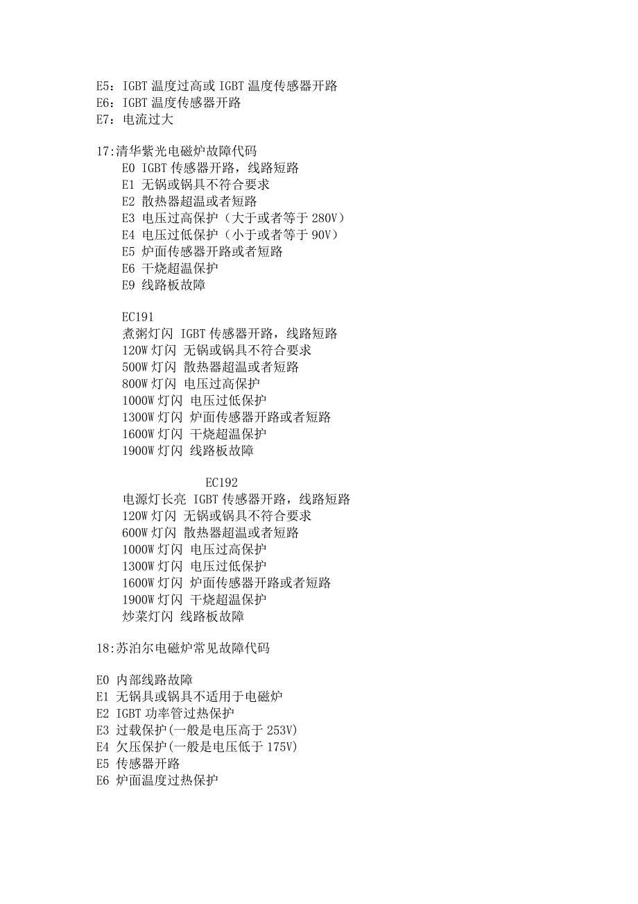 电磁炉故障代码表1.doc_第2页