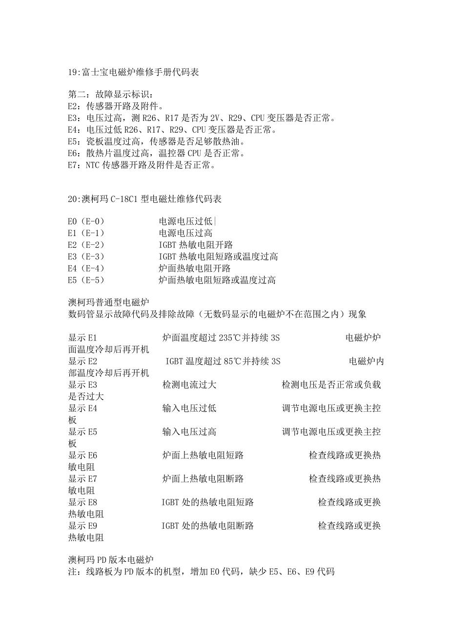 电磁炉故障代码表1.doc_第3页