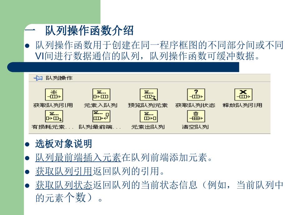 LabVIEW中队列的使用教学课件_第2页