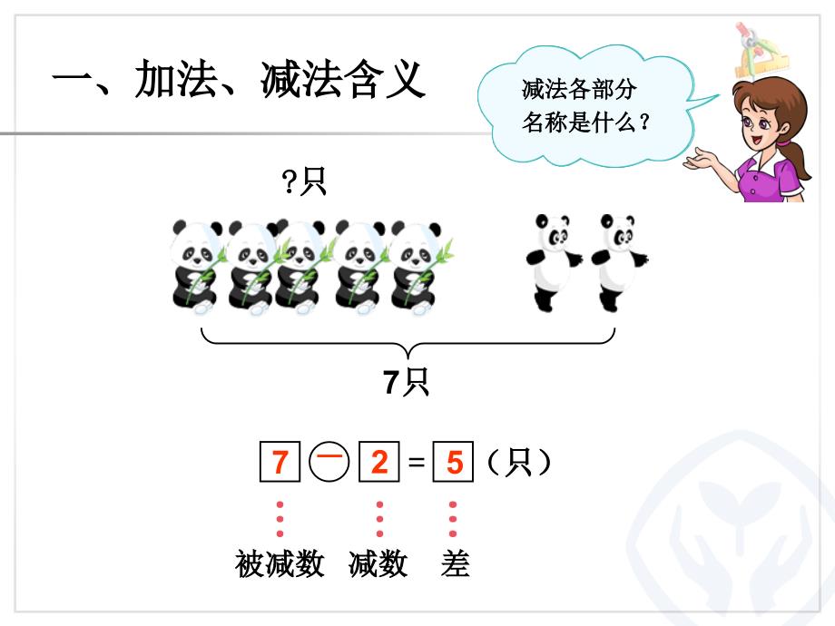 人教版一年级数学上册第9单元加法和减法.ppt_第3页