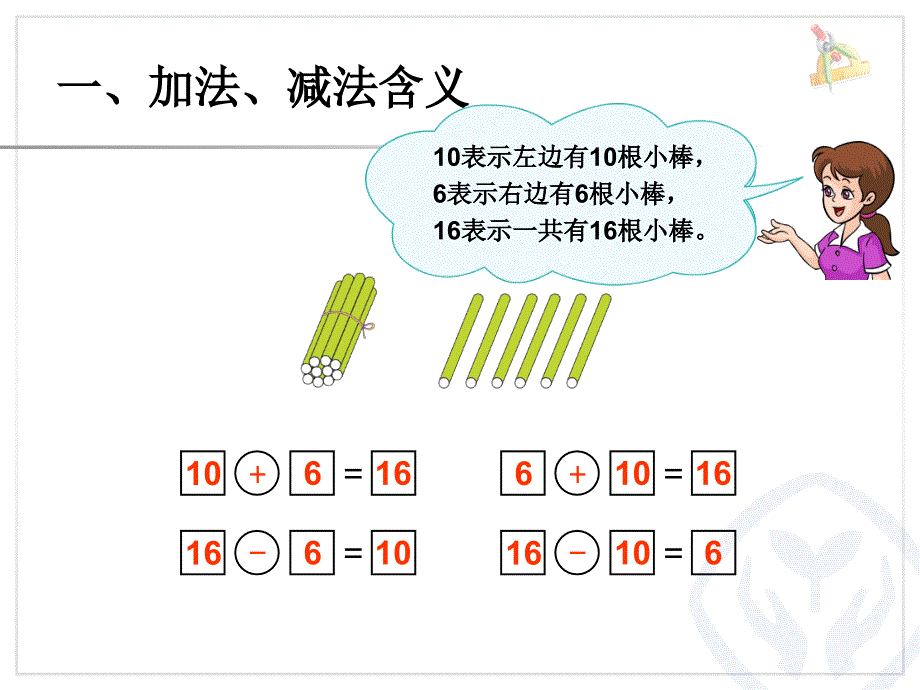 人教版一年级数学上册第9单元加法和减法.ppt_第4页